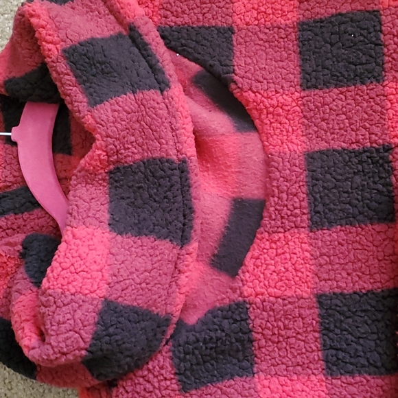 NWT BUFFALO PLAID FUZZY TURTLENECK TUNIC SZ. L - Picture 3 of 4
